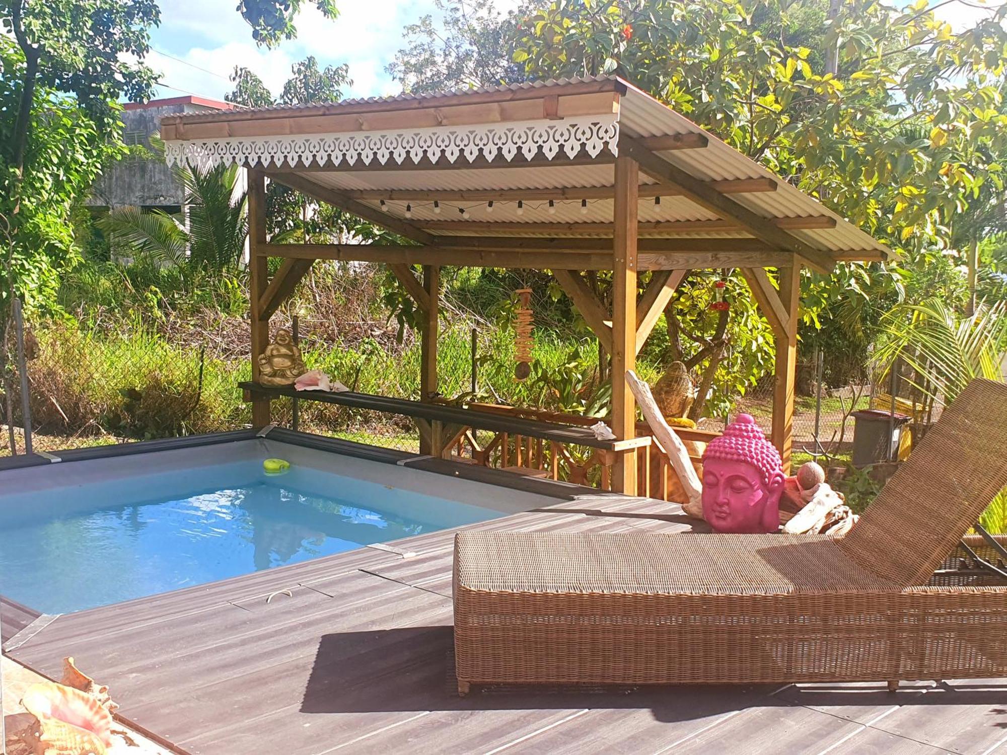 Ti Oasis Colibri, 1 Chambre, Piscine, A 150M De La Plage Sainte-Luce Exterior foto