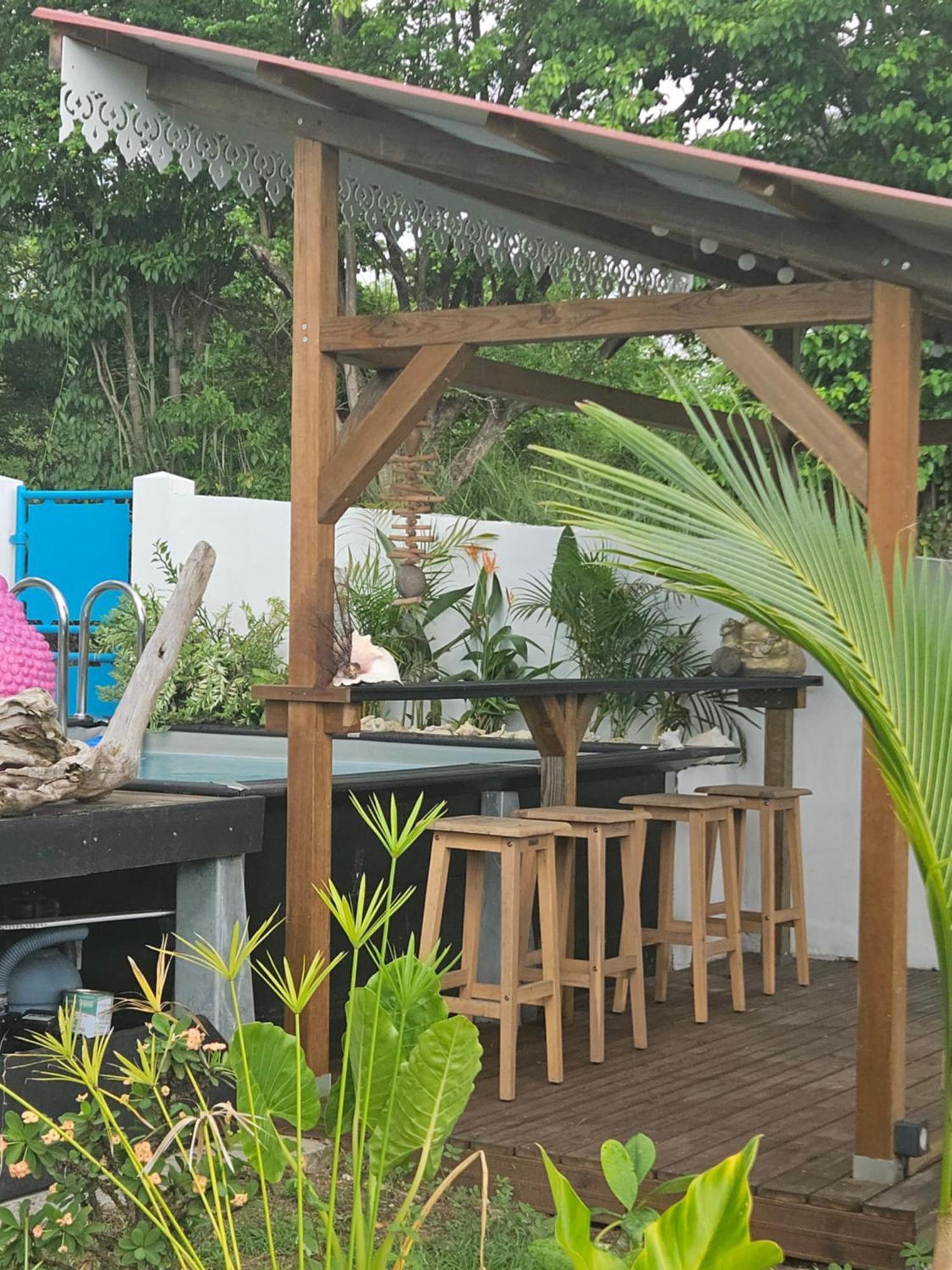 Ti Oasis Colibri, 1 Chambre, Piscine, A 150M De La Plage Sainte-Luce Exterior foto
